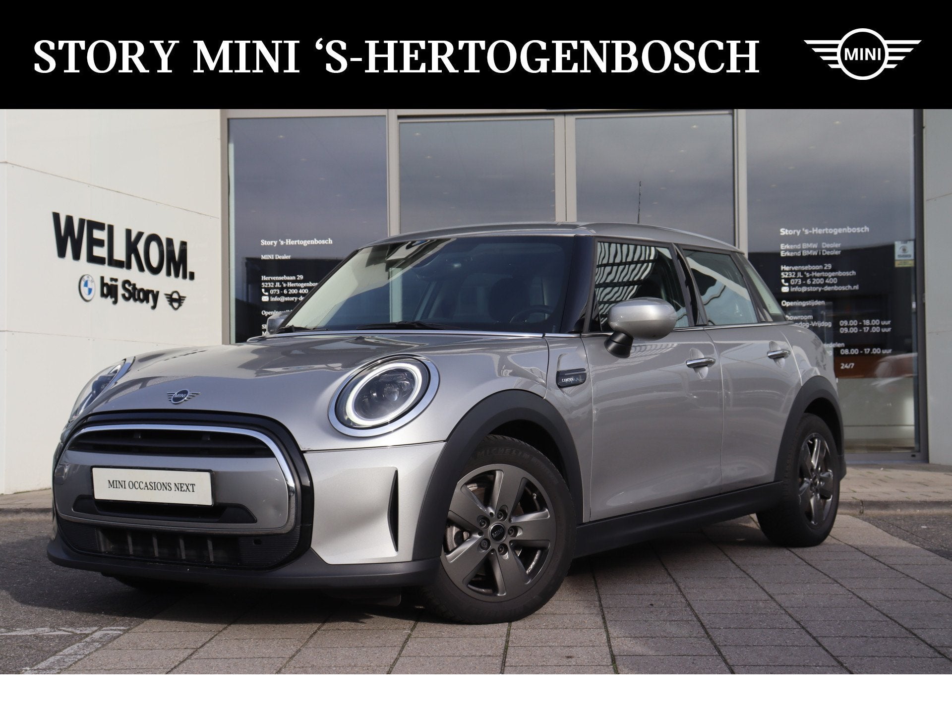 MINI Hatchback Cooper Classic Automaat / LED / Airconditioni, Gebruikt, Met garantie (alle), Origineel Nederlands, Bedrijf