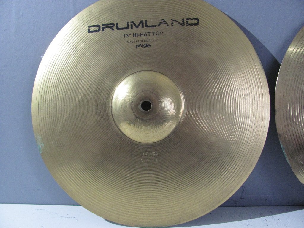 Hihat bekkens van Paiste voor drumland de 13inch hi-hat, Muziek en Instrumenten, Ophalen of Verzenden, Zo goed als nieuw, Overige merken