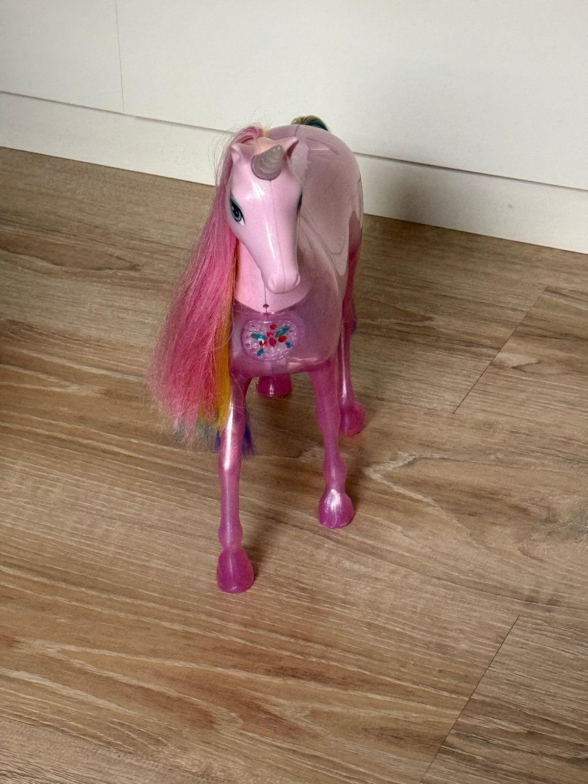 Barbie Dreamtopia Eenhoorn met Regenboogmanen, Ophalen of Verzenden, Zo goed als nieuw, Meisje