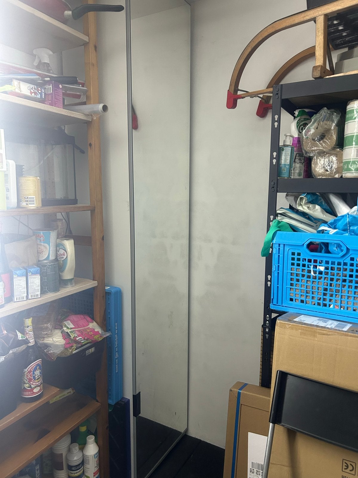 IKEA Paxkast met spiegeldeur, Ophalen, Gebruikt, 200 cm of meer, 50 tot 100 cm