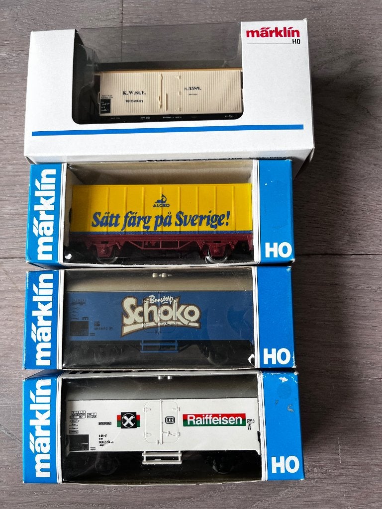Marklin ho 48280, 4483, 4559, 4415, Wisselstroom, Ophalen of Verzenden, Märklin, Nieuw