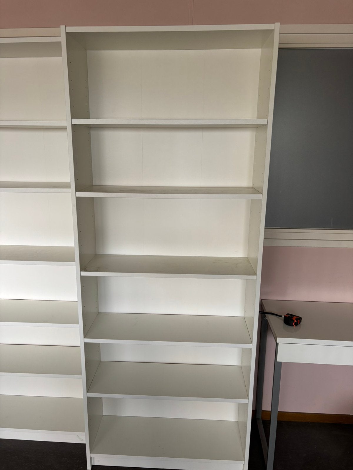 6x witte boekenkast / opbergkast – 200 x 80 x 26,5 cm, Huis en Inrichting, Ophalen, 200 cm of meer, 50 tot 100 cm, Zo goed als nieuw