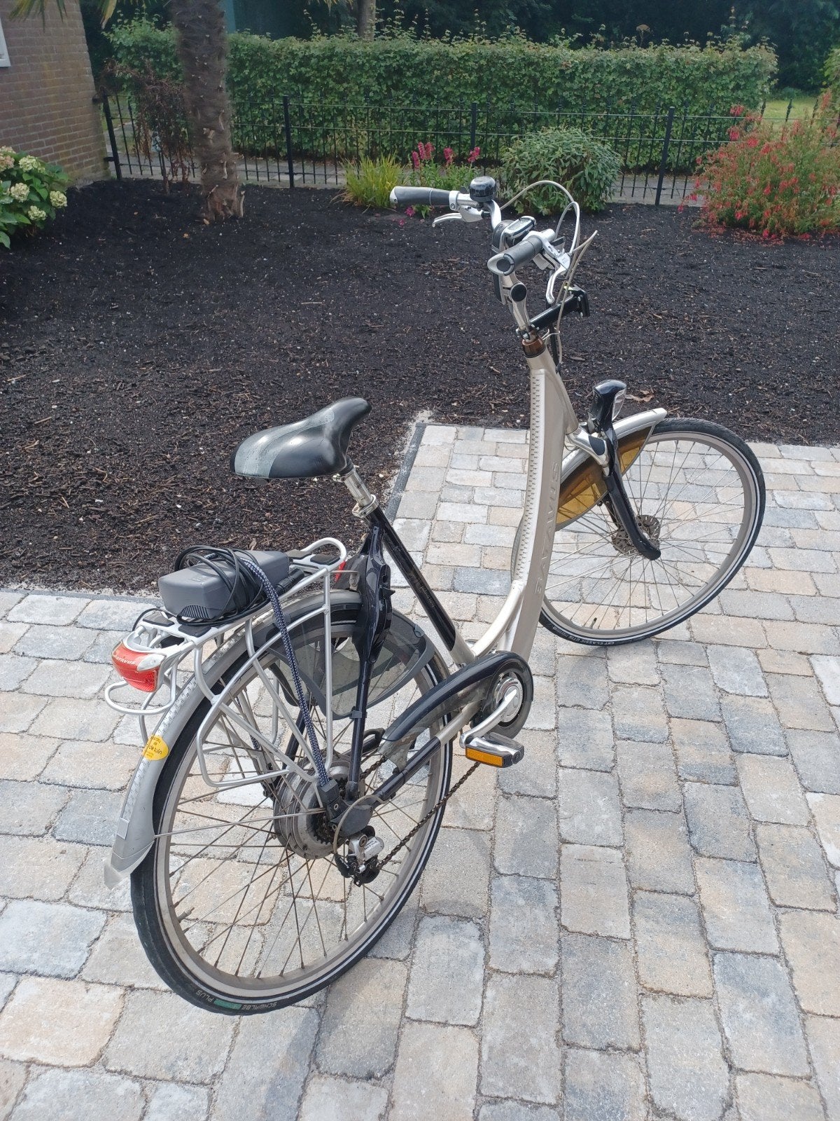 te koop elektrische batavus dames fiets, Ophalen, Gebruikt, Batavus