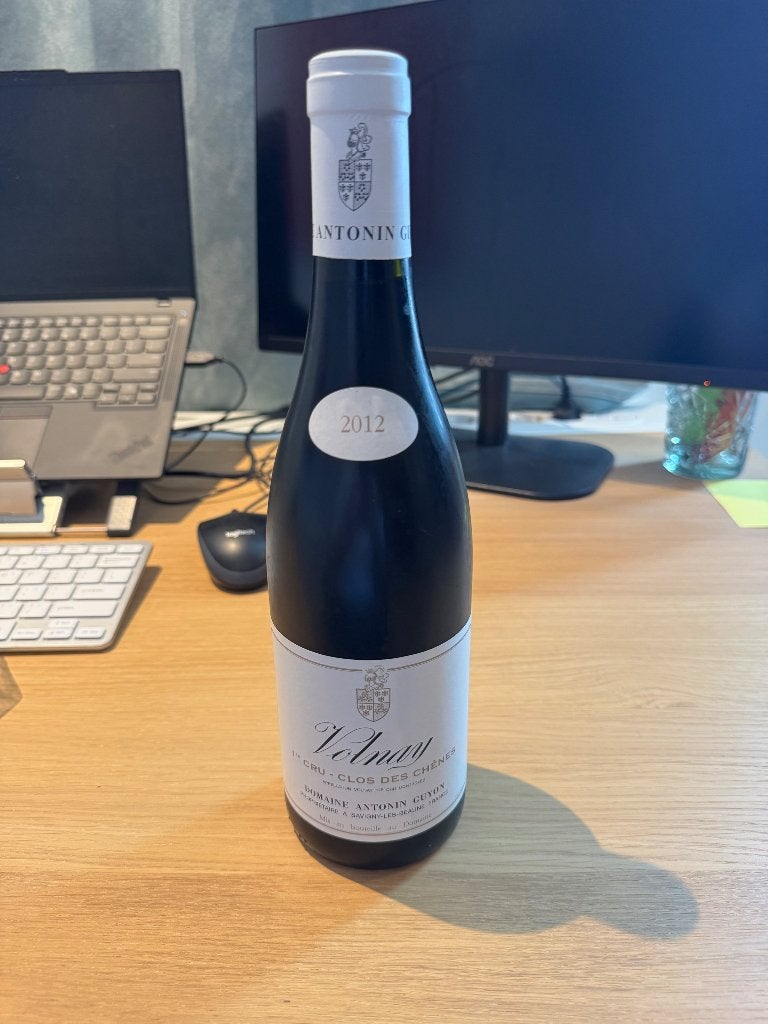 Antonin Guyon volnay 1er cru clos des chenes 2012, Ophalen, Nieuw, Frankrijk, Rode wijn