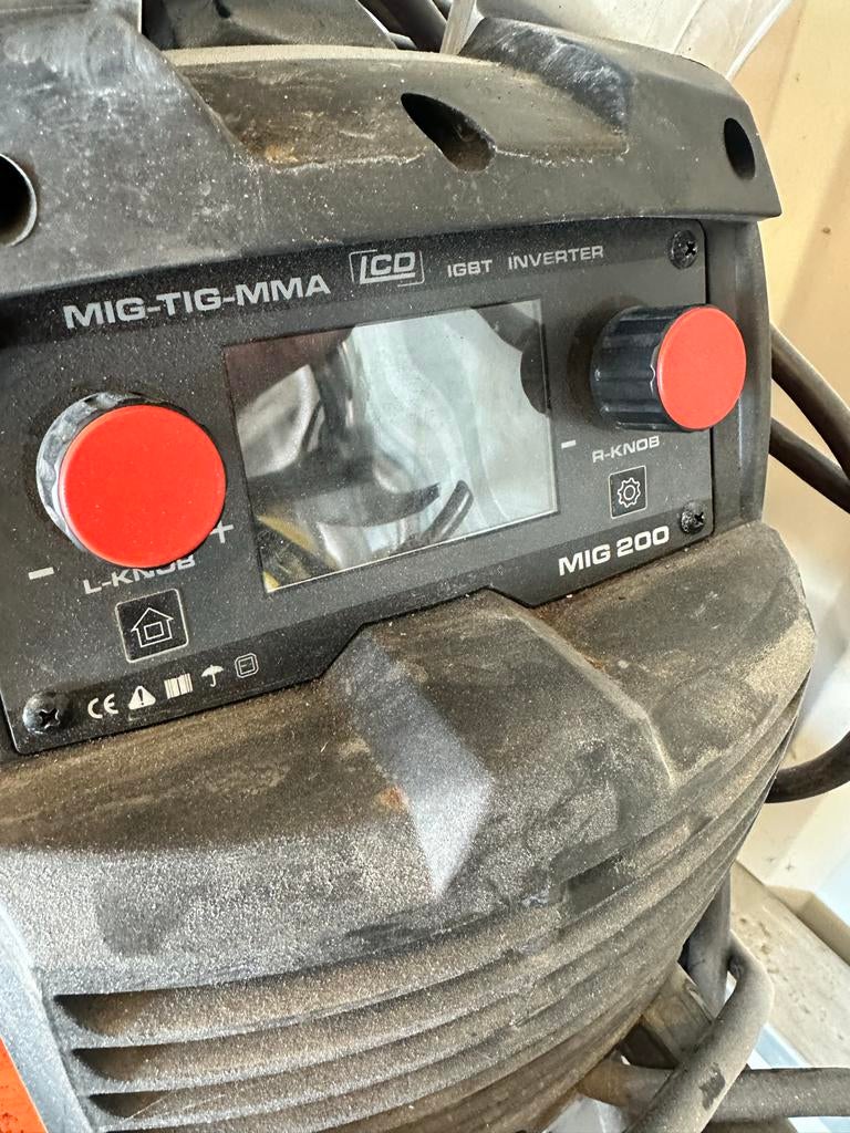 Rowac Mig Mag Lasapparaat - 220V Inverter MIG 200, Ophalen, Rowac, Co2, Gebruikt