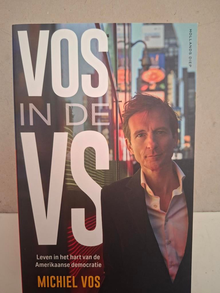 Michiel Vos - Vos in de VS, Verzenden, Zo goed als nieuw, Michiel Vos