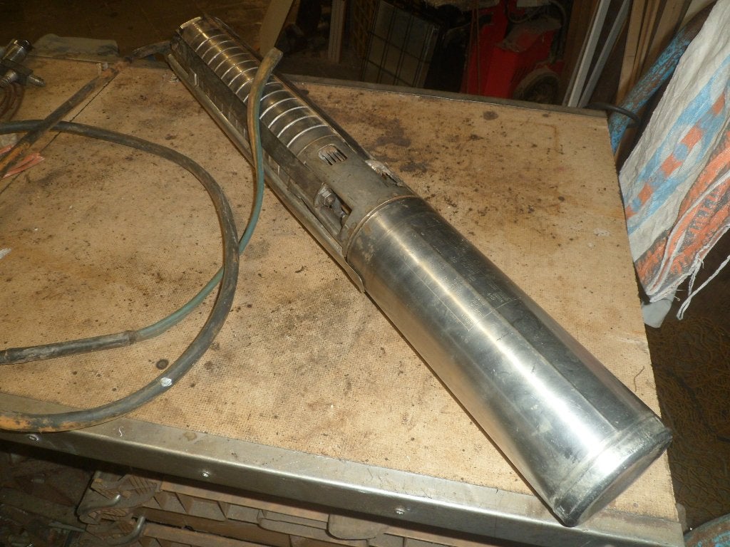 Bronpomp 3x400V - 0,75 kW, Tuin en Terras, Ophalen, Gebruikt, Elektrisch, Bronpomp