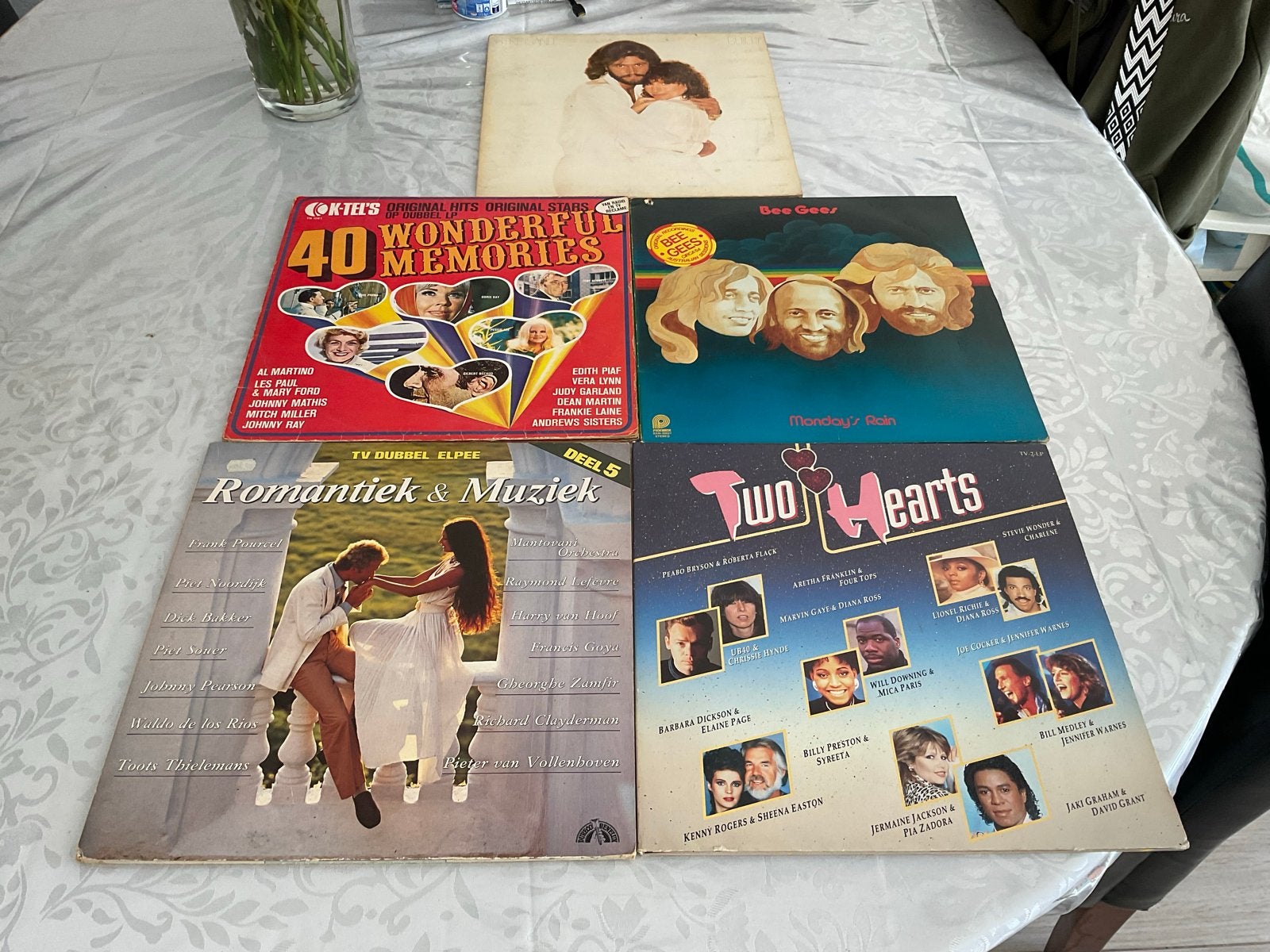Diverse LP's - Pop, Rock, Disco (ABBA, Bee Gees, Kenny Roger, LP, Gebruikt, Pop, Ophalen of Verzenden