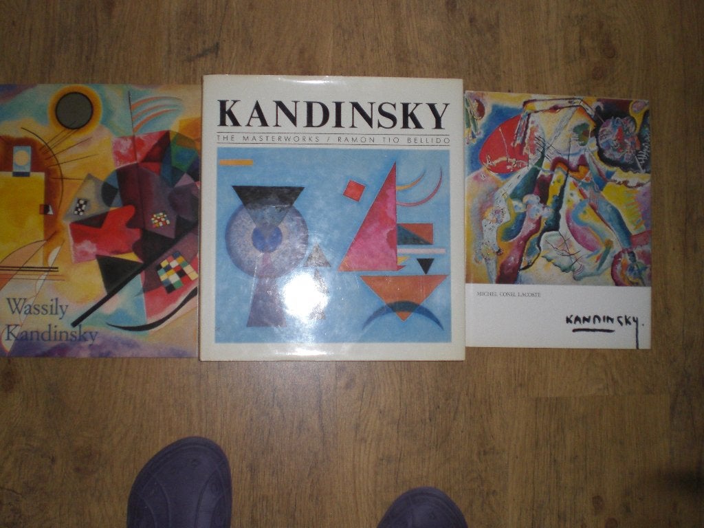 Kandinsky boeken-- 3 stuks, Gelezen, Ophalen of Verzenden, Meerdere auteurs, Overige onderwerpen