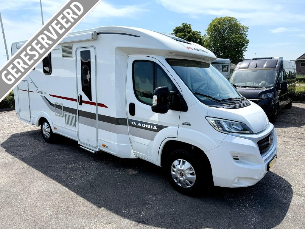 Adria Coral Axess 600 SC, Caravans en Kamperen, Campers, Koelkast, Fiat, Tot en met 2, 6 tot 7 meter