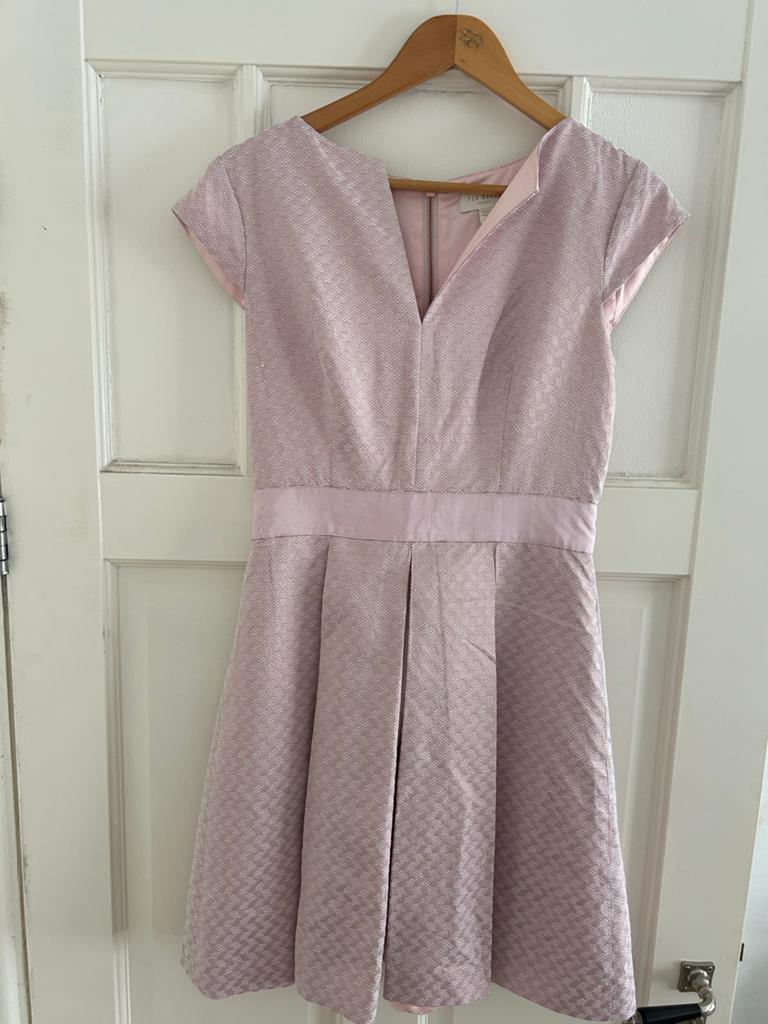 Ted Baker jurk licht roze maat 2, Kleding | Dames, Jurken, Zo goed als nieuw, Maat 36 (S), Roze, Knielengte, Ophalen of Verzenden