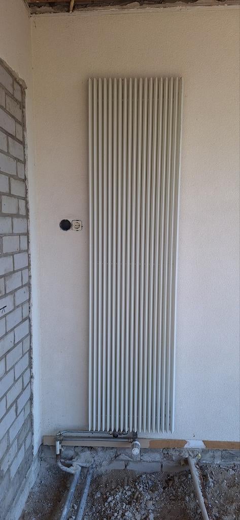 Witte verticale design radiator 52x200 cm merk: Jaga, Ophalen, Minder dan 60 cm, Radiator, 80 cm of meer
