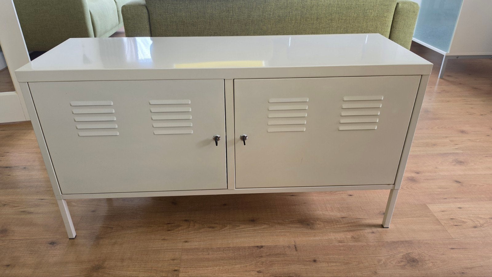 Metalen kastje - 118x40x63 cm, Huis en Inrichting, Ophalen of Verzenden, Gebruikt