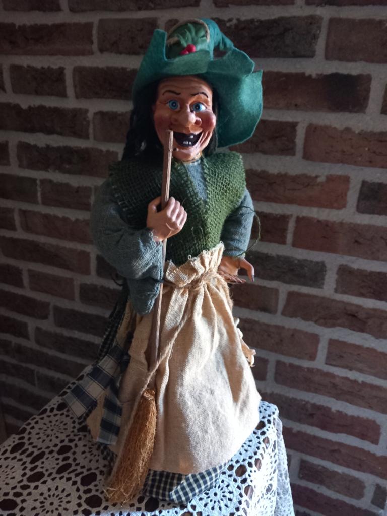 Heks decoratie voor Halloween, Ophalen of Verzenden