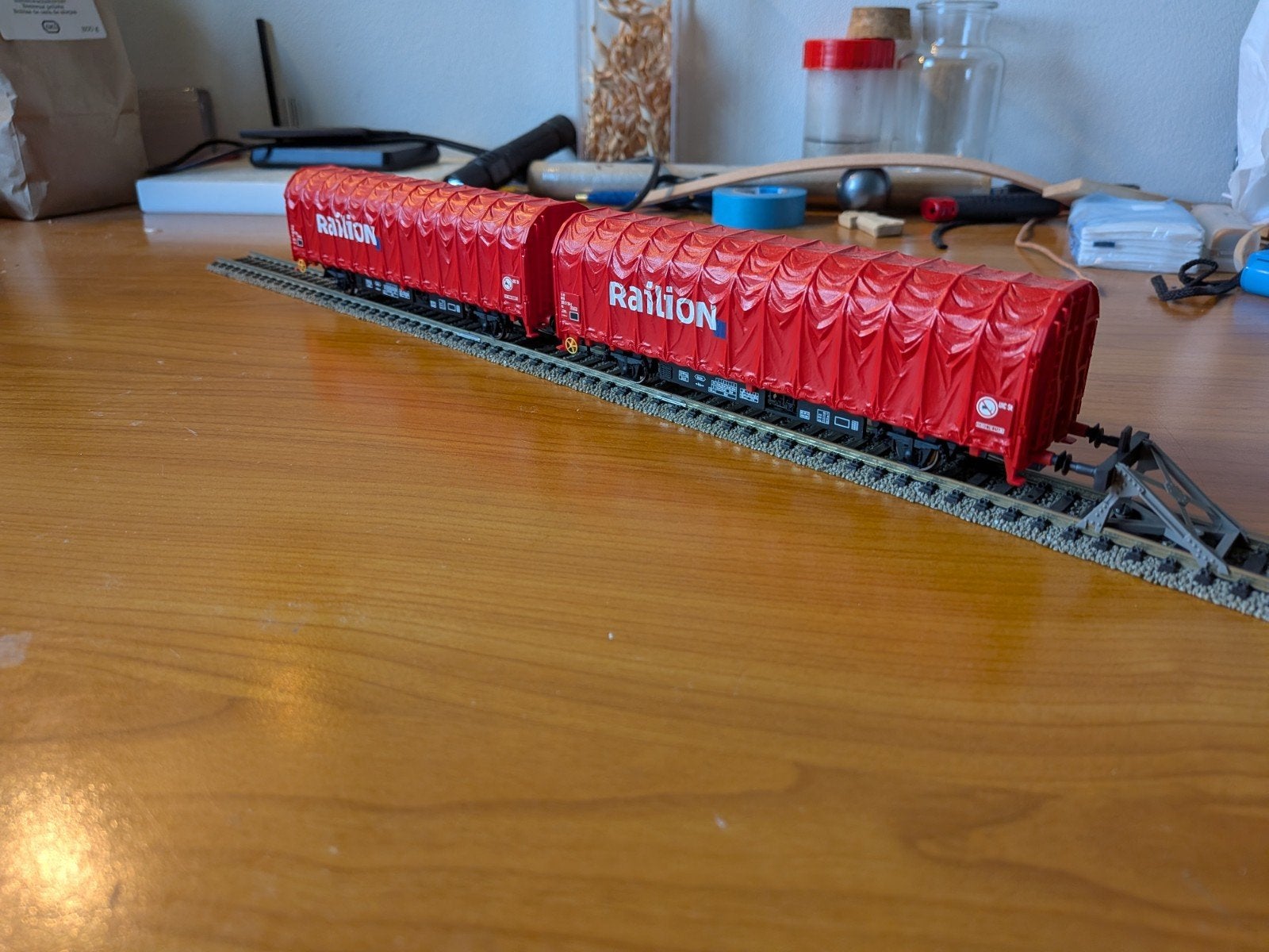 Electrotren Railion huifwagens, Overige merken, Gelijkstroom, Ophalen of Verzenden, Nieuw