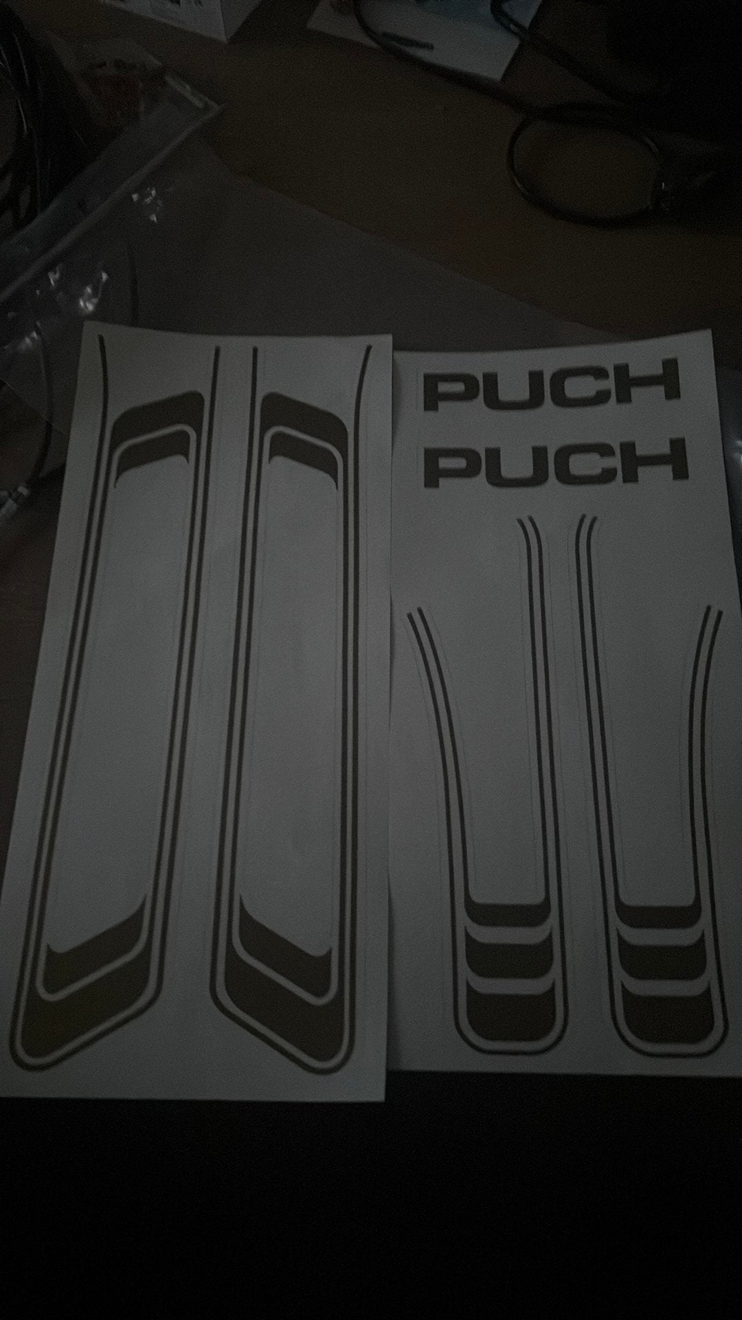 Puch maxi sticker set, Ophalen of Verzenden, Zo goed als nieuw, Overige typen, Puch