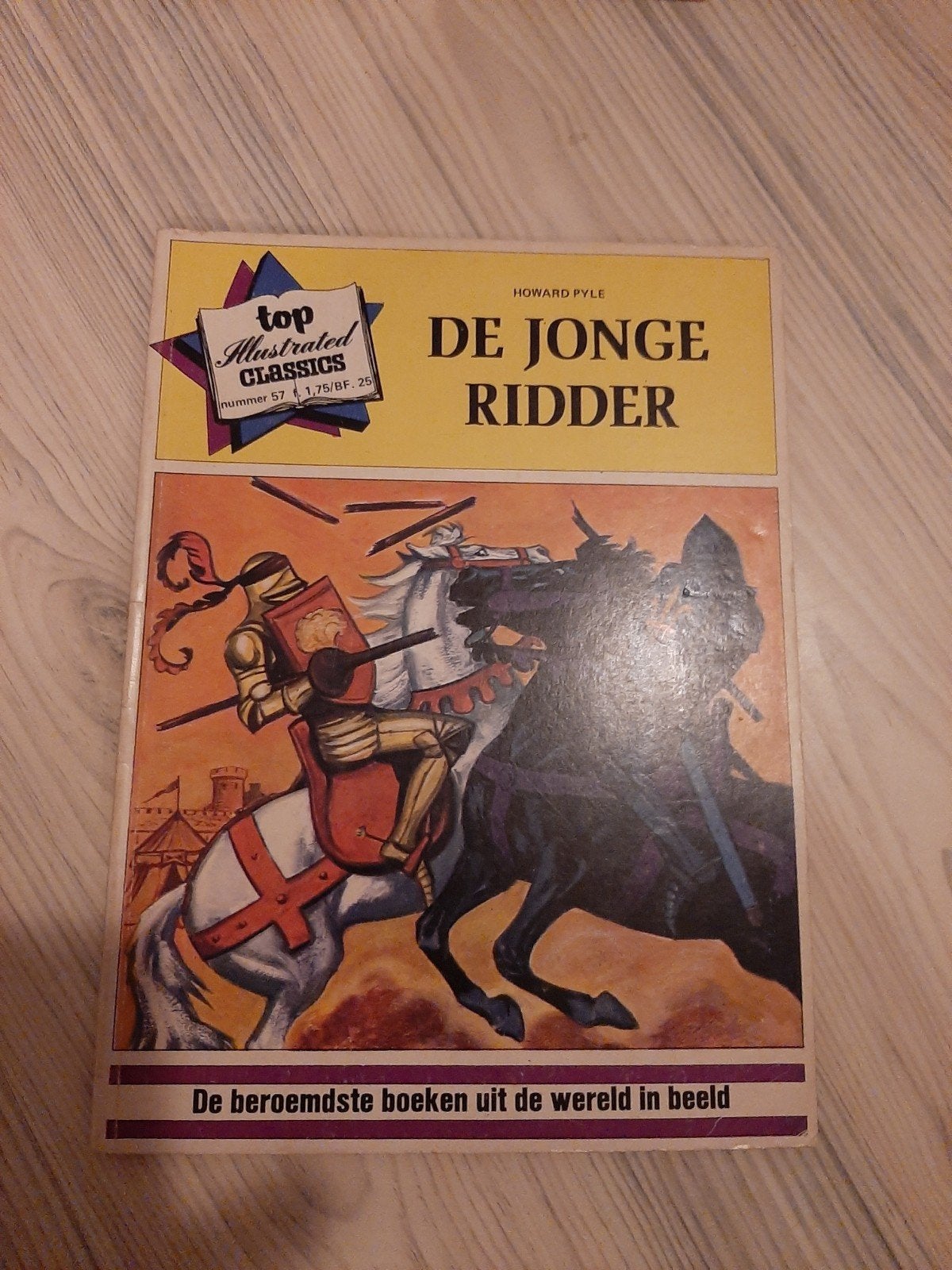 De Jonge Ridder - Top Illustrated Classics, Boeken, Ophalen of Verzenden, Gelezen, Howard Pyle