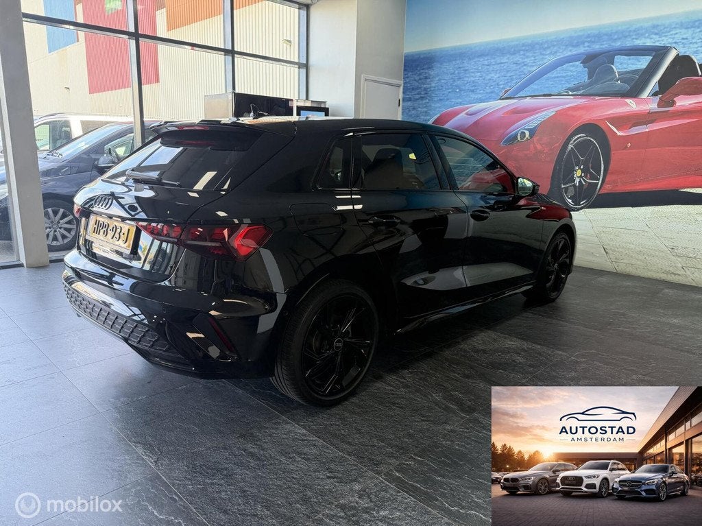 Audi A3 Sportback 40 TFSI e Advanced edition, Auto's, Stof, Euro 6, 4 cilinders, Zwart