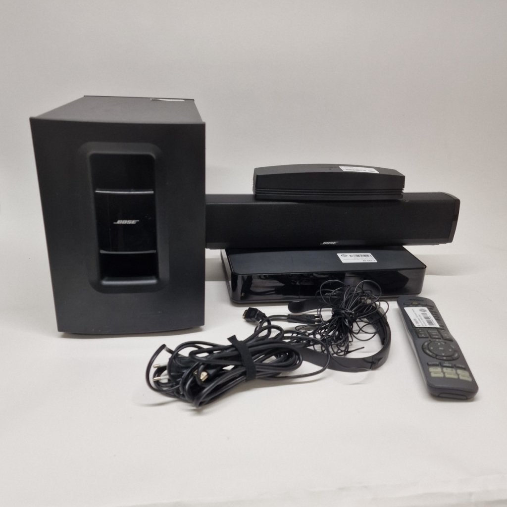 Bose CineMate 120 Home Cinema Set Zwart | Nette staat, Bose, Zo goed als nieuw, Support@bose.com, The Mountain
Framingham, MA 01701
USA