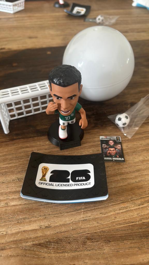 Zuru Baller WK 2026 - rare: Jamal Musiala, Ophalen of Verzenden, Nieuw