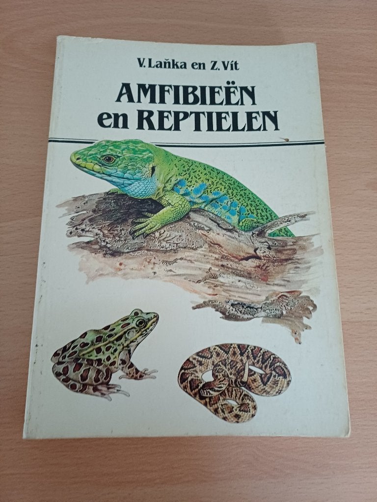 Amfibieen en Reptielen, Boeken, Gelezen, Ophalen of Verzenden, V. Lanka en Z. Vit, Reptielen of Amfibieën