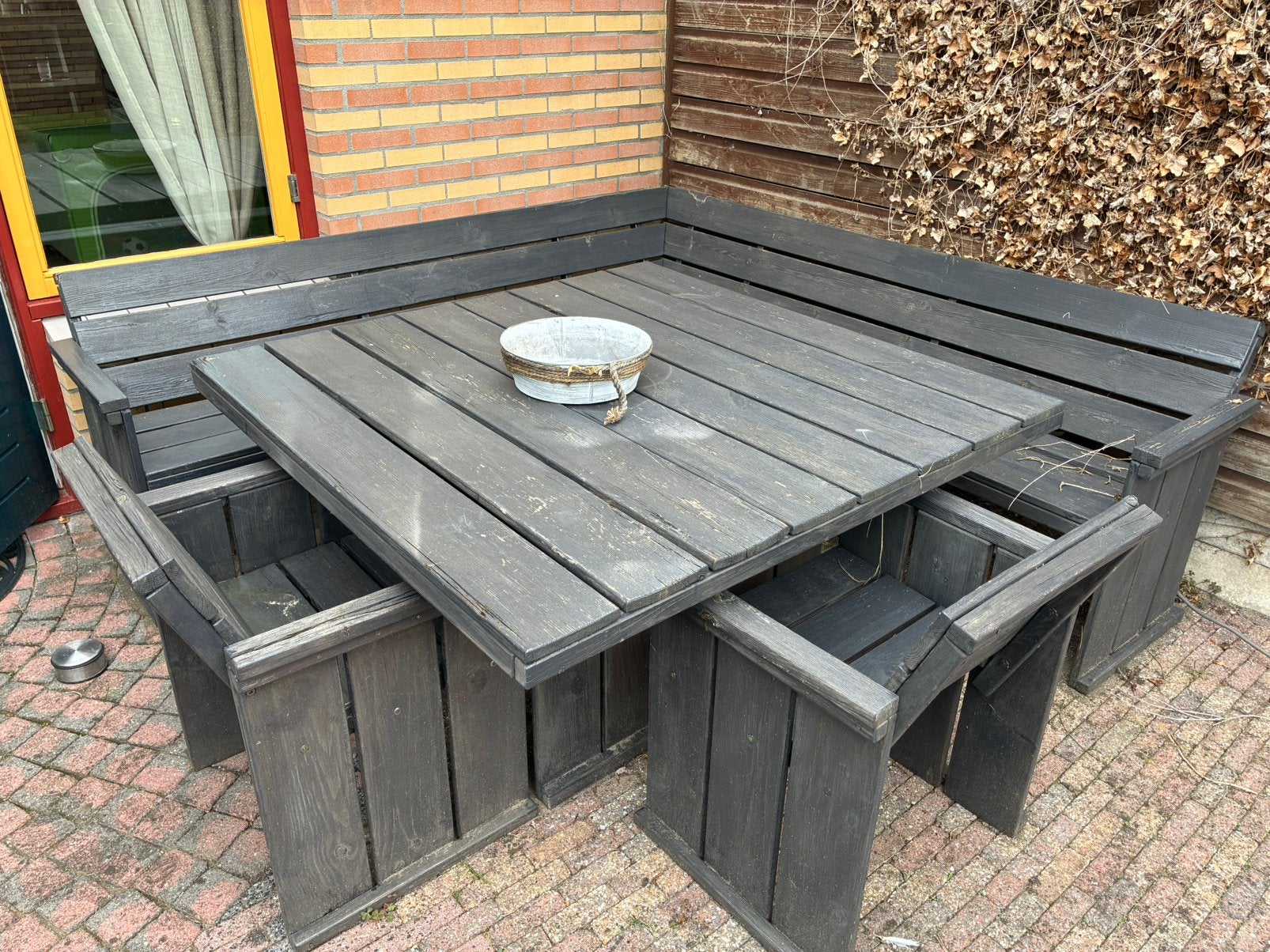 Tuinset, Ophalen, Gebruikt, Eettafel, 6 zitplaatsen