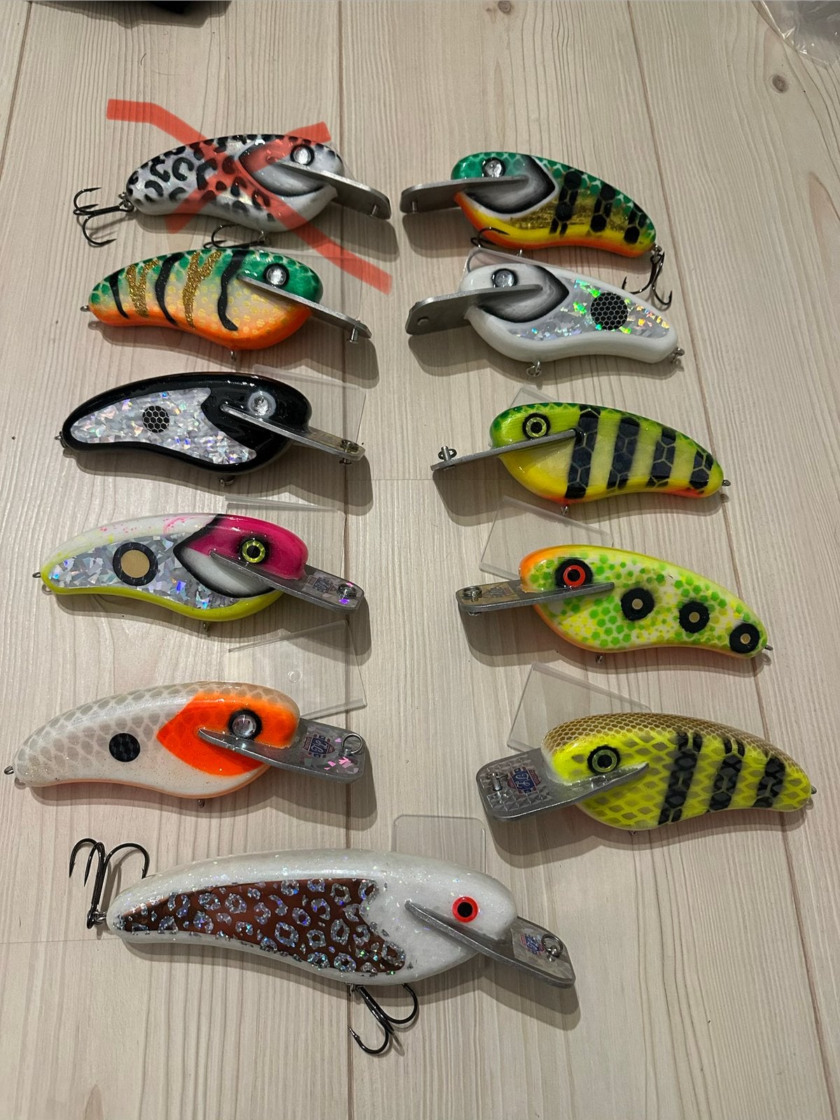 Trucker lures lot 6, Verzenden, Nieuw, Overige typen