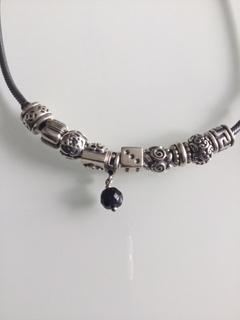 Pandora ketting met beads en extra bedels, Ophalen, Nieuw, Zilver, Zilver