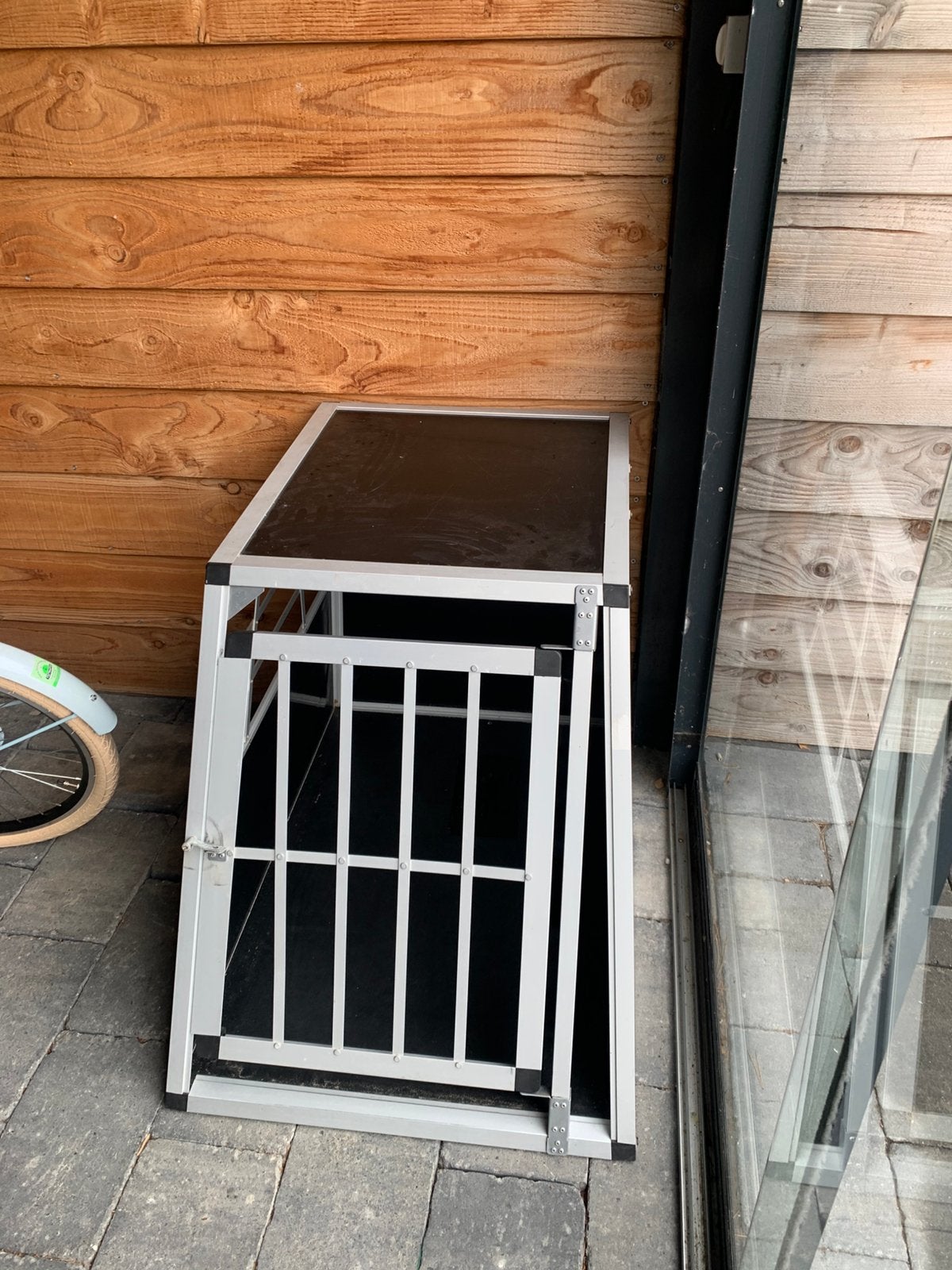 hondenbench - 90cm x 70cm x 55cm, Dieren en Toebehoren, Hondenhokken, Ophalen, Hondenkennel, 65 tot 100 cm, Zo goed als nieuw