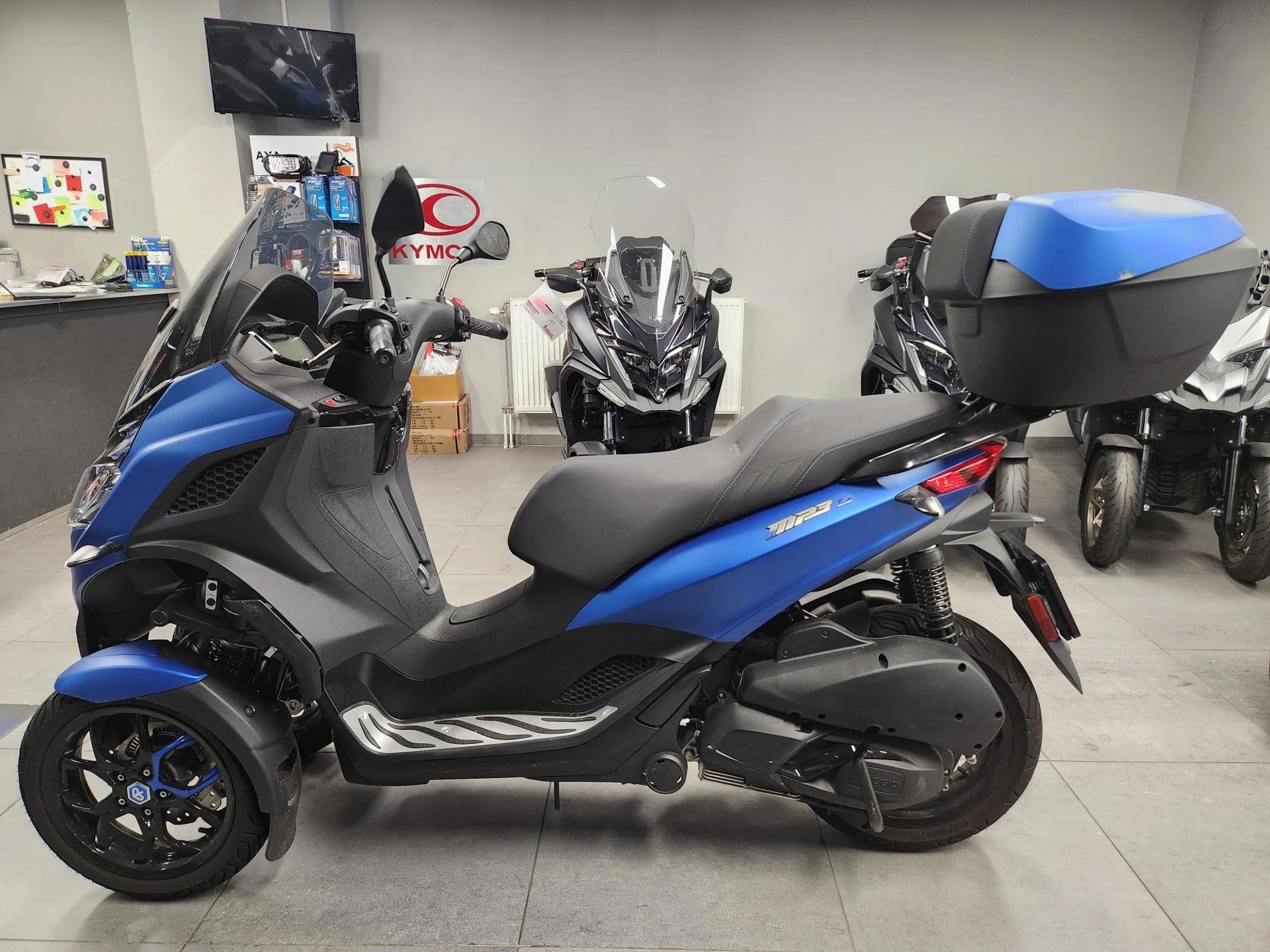 Piaggio MP3 310 HPE SPORT S 12/2025 NIEUW BLAUW GARANTIE, Motoren, Bedrijf, Overig