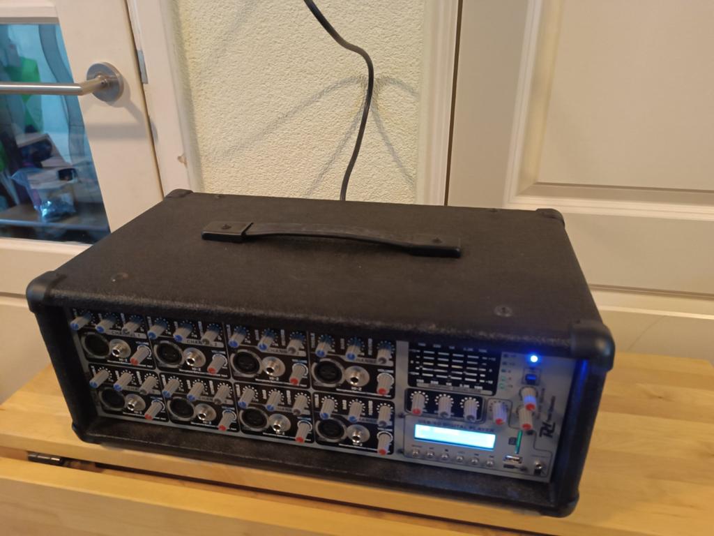 Power Dynamics PDM C808A powered stereo 8-kanaals mixer, Muziek en Instrumenten, Ophalen of Verzenden