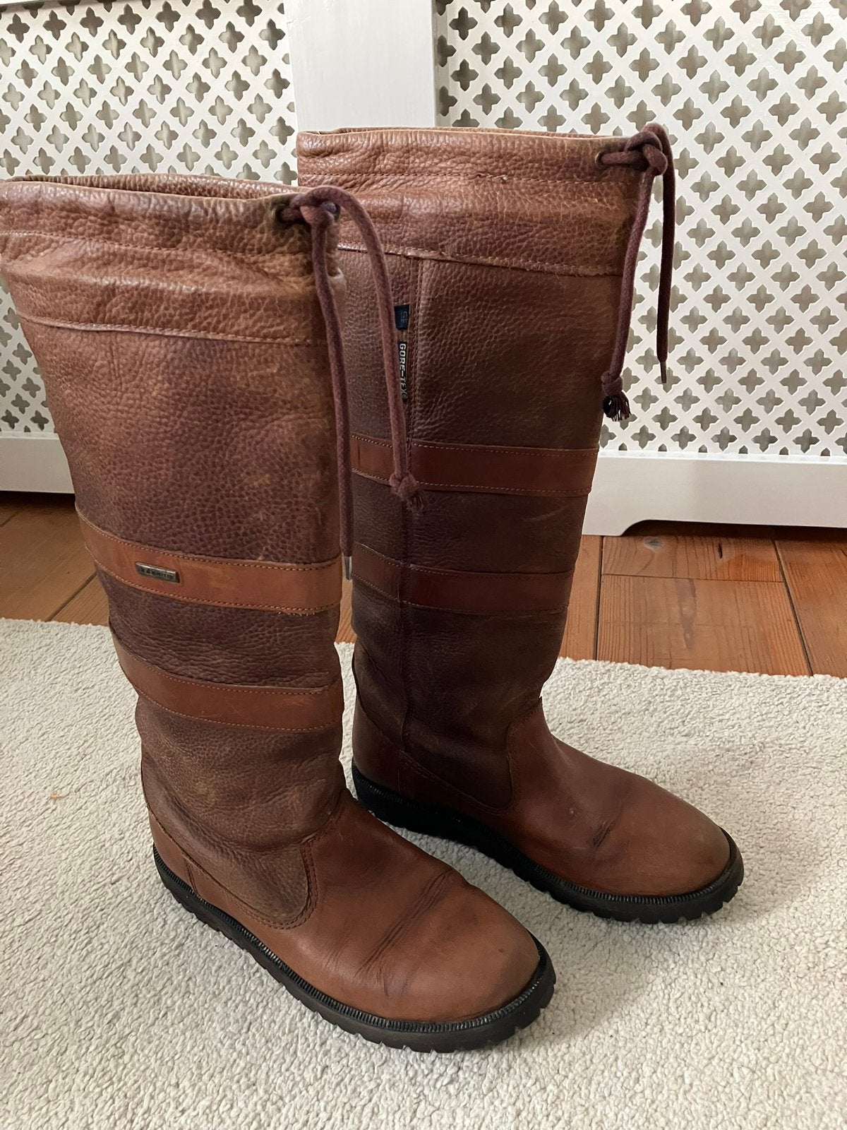 Dubarry laarzen mt. 39/5,5, Ophalen of Verzenden, Gedragen, Bruin, Hoge laarzen