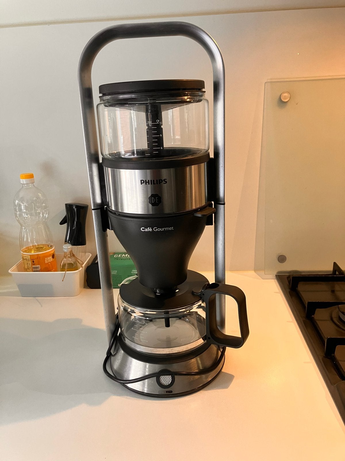 Philips Café Gourmet Koffiezetapparaat - Zo goed als nieuw, 10 kopjes of meer, Koffiemachine, Gemalen koffie, Ophalen of Verzenden