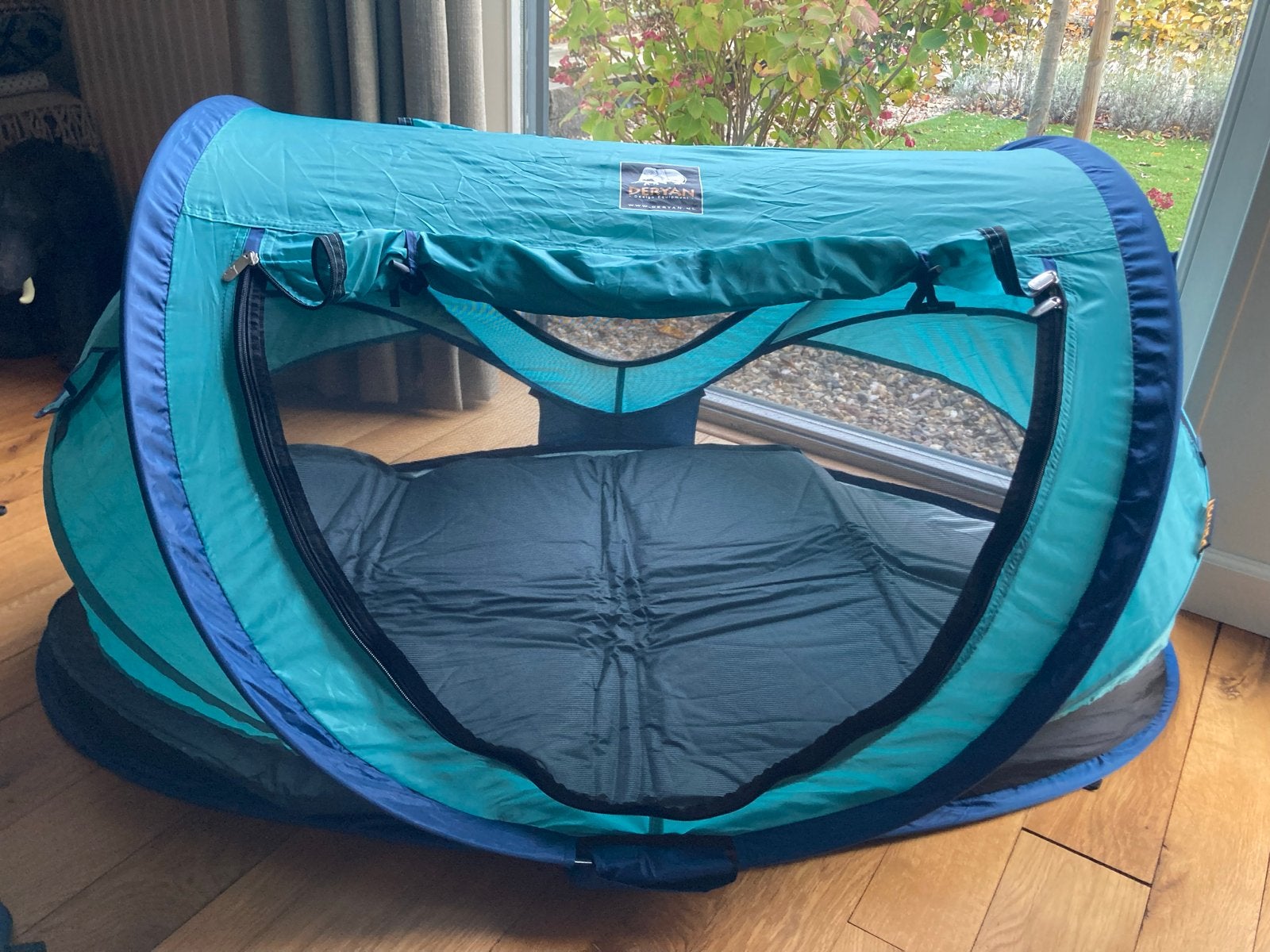 Deryan Peuter Luxe Reisbed/Tentje - Ideaal voor onderweg, Ophalen, Zo goed als nieuw, Tot en met 2