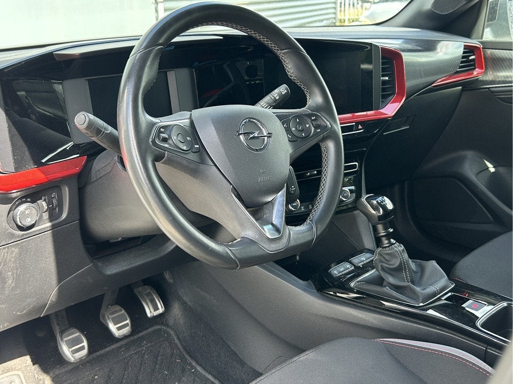 Opel Mokka BWJ 2022 | 1.2T 101PK GS Line | CLIMA | TWO TONE, Auto's, Opel, Voorwielaandrijving, Gebruikt, 1199 cc, 620 kg