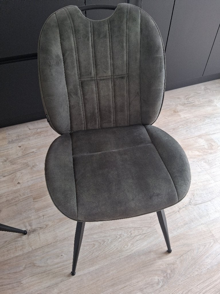 Stoelen, Huis en Inrichting, Stoelen, Ophalen, Overige materialen, Twee, Zo goed als nieuw