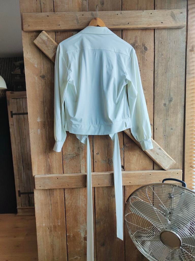 Studio Anneloes Wikkelblouse maat S/M kleur off white, Kleding | Dames, Maat 38/40 (M), Studio Anneloes, Wit, Ophalen of Verzenden