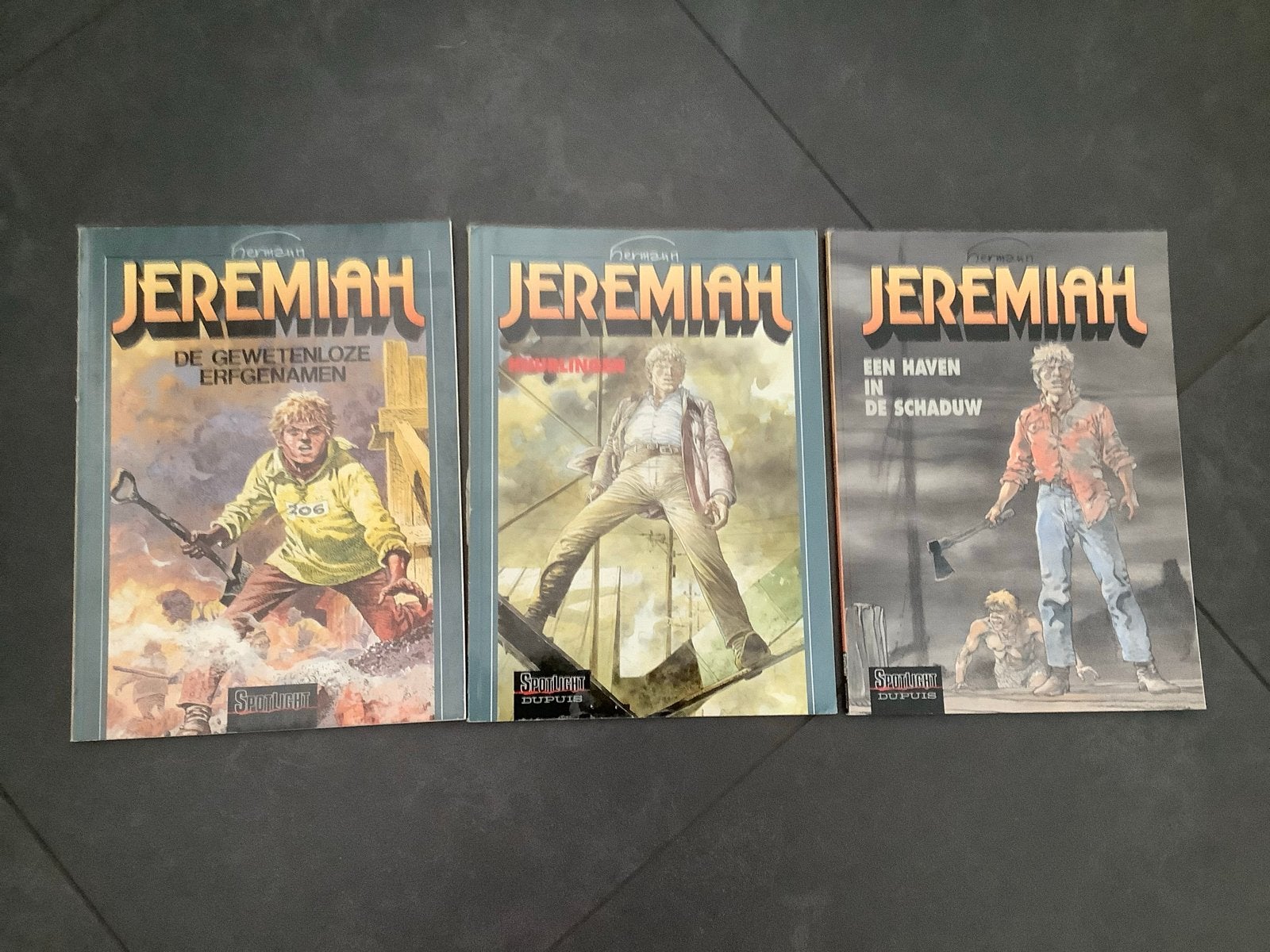 Jeremiah stripboeken - 3 delen, Meerdere stripboeken, Ophalen of Verzenden, Gelezen