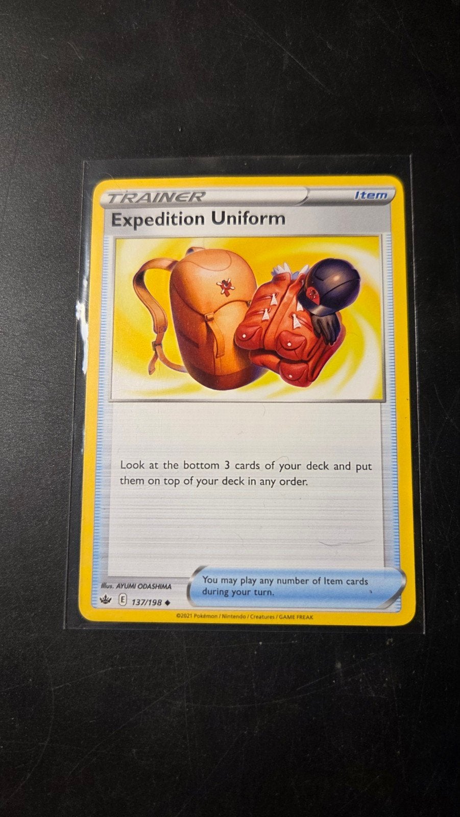 Expedition Uniform 137/198 Chilling Reign Pokémon Kaart, Verzenden, Zo goed als nieuw, Losse kaart