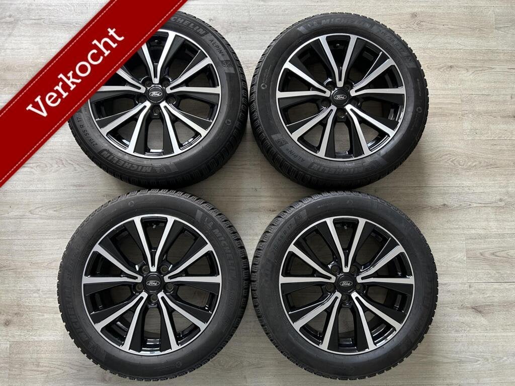 Originele Ford Focus C-Max Mondeo 17inch 5x108 velgen banden, Ophalen, Ford, Banden en Velgen, 17 inch