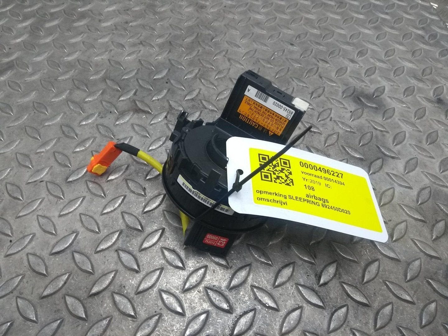 PEUGEOT 108 SLEEPRING STUURKOLOM 2019, Ophalen of Verzenden, Gebruikt, ARN erkend