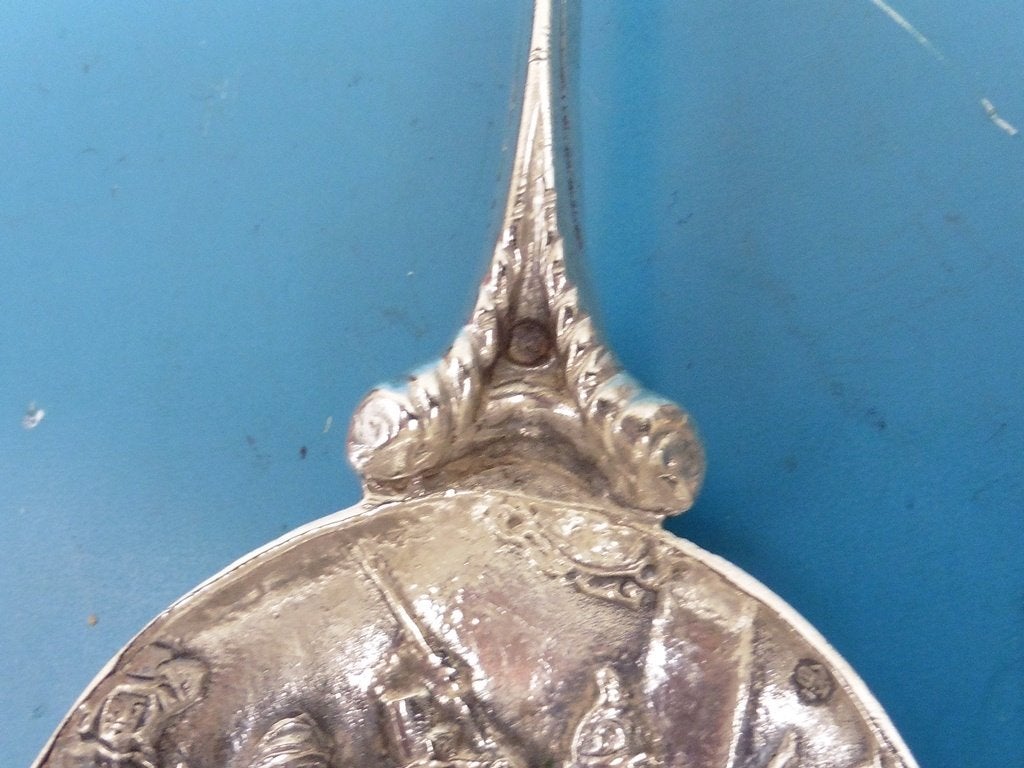 Zilveren lepel "Nachtwacht"                             Z124, Antiek en Kunst, Ophalen of Verzenden, Zilver