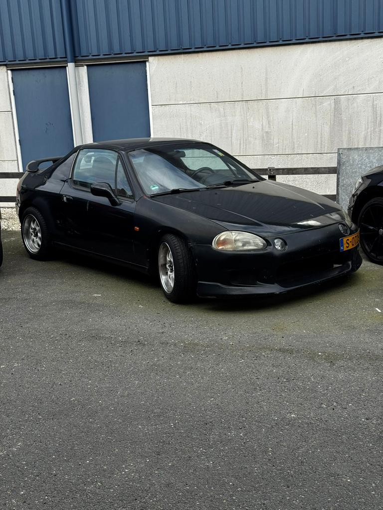 Honda crx del sol targa, Auto's, Honda, Particulier, CRX, Benzine, Coupé, Handgeschakeld, Geïmporteerd, Zwart, Voorwielaandrijving