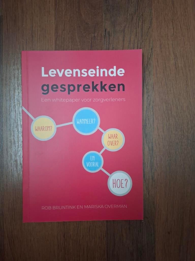 Levenseinde gesprekken - Een whitepaper voor zorgverleners, Rob Bruntink, Zo goed als nieuw, Beta, HBO