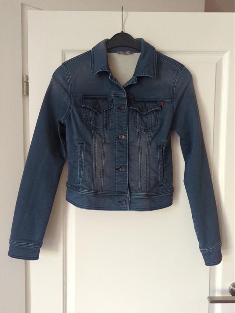 Spijkerjasje van LTB maat M, Kleding | Dames, Ophalen of Verzenden, Gedragen, Maat 38/40 (M), Blauw