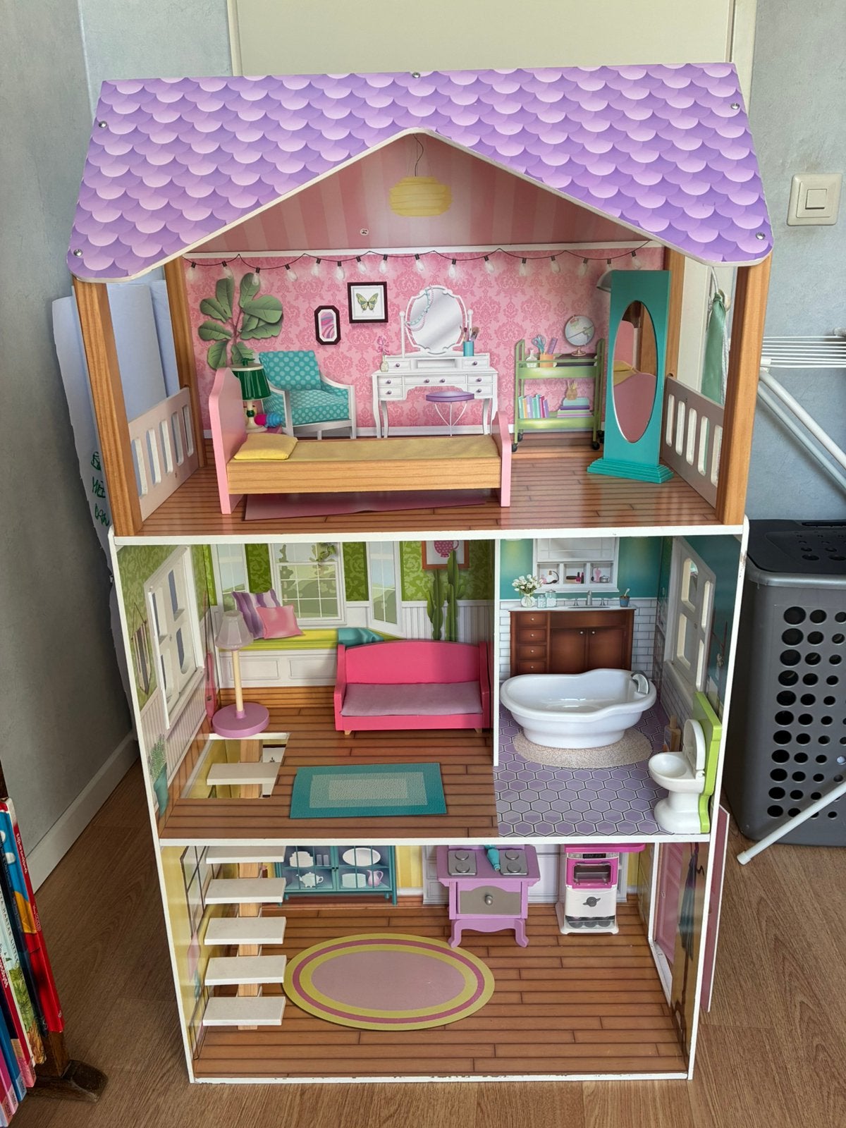 Kidkraft poppenhuis, Ophalen, Zo goed als nieuw, Poppenhuis