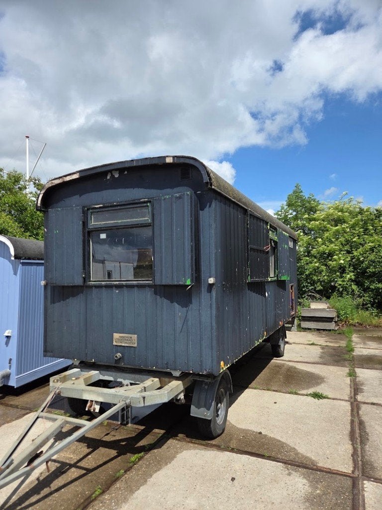Schaftwagen, pipowagen, jeugdhonk, tiny house, foodtruck, Ophalen, Gebruikt