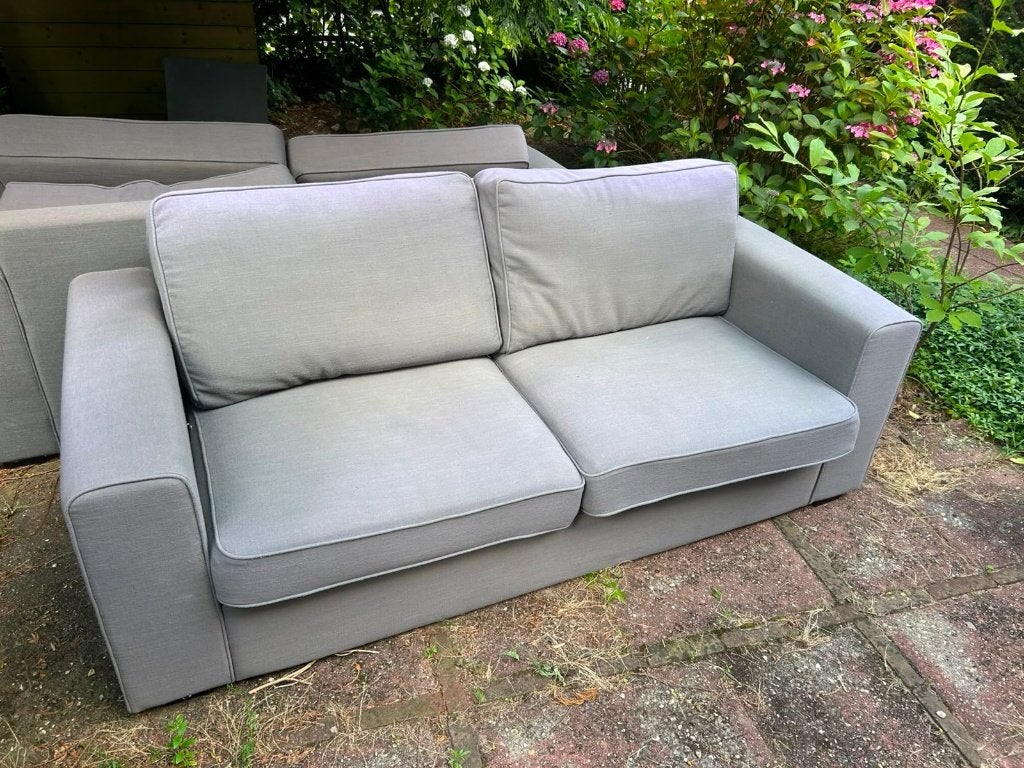 2 banken - gratis af te halen, Huis en Inrichting, Ophalen, Gebruikt, 150 tot 200 cm, Driepersoons