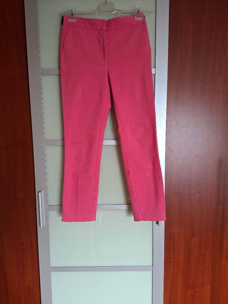 Zara chino pantalon M, Maat 38/40 (M), Zara, Ophalen of Verzenden, Roze