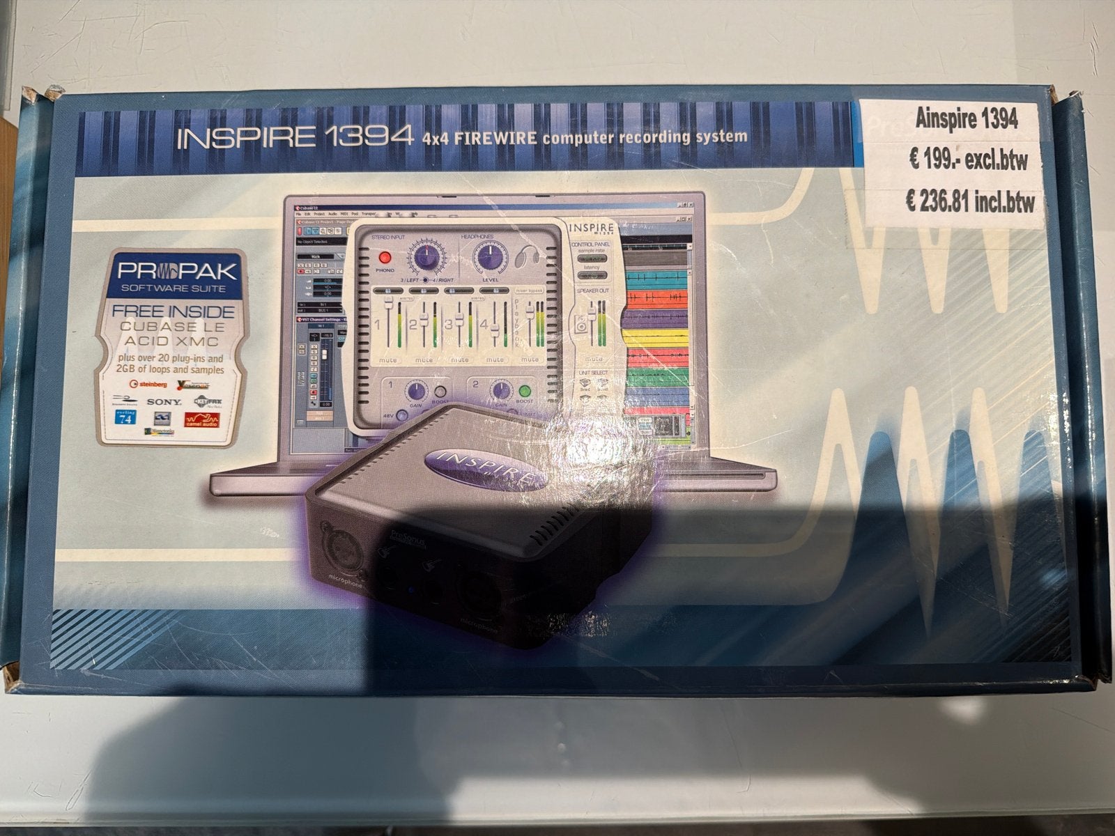 Inspire 1394 FireWire Computer Recording Systeem, Ophalen of Verzenden, Nieuw
